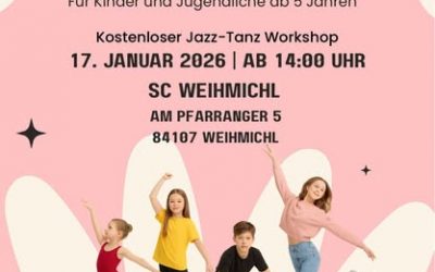 Neu beim SC Weihmichl: Jazztanz!